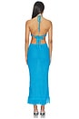 view 3 of 4 MAXIVESTIDO STARLA in Blue