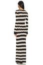 view 3 of 3 Ella Stripes Knitted Maxi Dress in Neutral