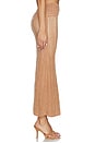view 3 of 6 FALDA MAXI LULI in Caramel