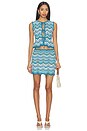 view 5 of 6 MINIFALDA SISA in Blue