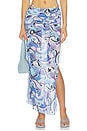 view 1 of 6 Sofia Skirt in Blue