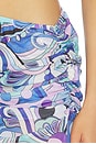 view 6 of 6 Sofia Skirt in Blue