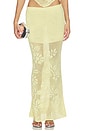 view 1 of 6 Mallory Skirt in Yellow