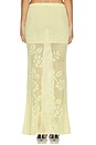 view 4 of 6 Mallory Skirt in Yellow