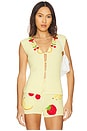 view 1 of 5 Sasha Top in Yellow