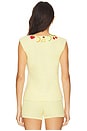 view 3 of 5 Sasha Top in Yellow