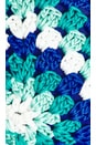 view 5 of 5 Cuba Crochet Bikini Top in Blue