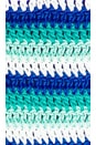 view 5 of 5 Cuba Crochet Bikini Bottom in Blue