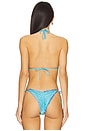 view 3 of 5 Missy Bikini Top in Blue