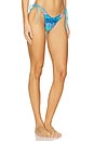 view 2 of 5 Missy Bikini Bottom in Blue