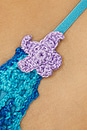 view 5 of 5 Missy Bikini Bottom in Blue