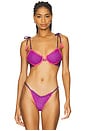view 1 of 4 Stephanie Bikini Top in Purple
