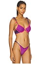 view 2 of 4 Stephanie Bikini Top in Purple