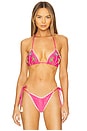view 1 of 5 Lia Bikini Top in Fuchsia