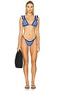 view 4 of 4 Melissa Bikini Bottom in Blue