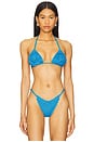 view 1 of 4 Rose Bikini Top in Blue