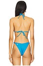 view 3 of 4 Rose Bikini Top in Blue