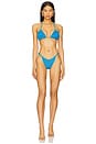 view 4 of 4 BRAGUITA BIKINI ROSE in Blue