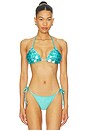 view 1 of 5 TOP BIKINI BEA in Light Blue