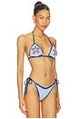 view 2 of 5 HAUT DE MAILLOT DE BAIN TRINIDAD in Pastel Blue
