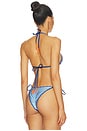 view 3 of 5 HAUT DE MAILLOT DE BAIN TRINIDAD in Pastel Blue