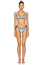 view 4 of 5 HAUT DE MAILLOT DE BAIN TRINIDAD in Pastel Blue