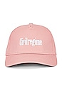 view 1 of 3 Rose Strapback Hat in Blush Pink