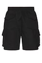 view 2 of 4 Dominique Cargo Short in Black