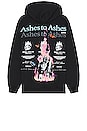 view 2 of 3 Ashes To Ashes V2 Classic Hoodie in Black