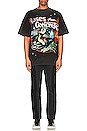 view 4 of 4 Roses Don't Die Tee in Vintage Black