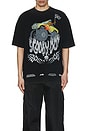 view 3 of 3 Scooby's Monster Rally American Classic Oversized Tee in Vintage Black