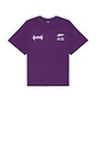 view 2 of 3 Watch Us Burn Dungeon Tee in Deep Dark Purple