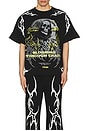 view 3 of 3 Unforgiven Dungeon Tee in Black