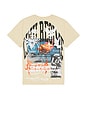 view 1 of 3 Sign Of The Times Boxy Tee in Sand