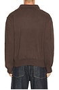 view 2 of 4 The Kurt Sweater in Brown