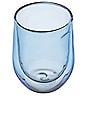 view 2 of 3 Glass Stemless Cup Double Pack in Ice Blue