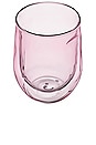 view 2 of 3 Glass Stemless Cup Double Pack in Blush