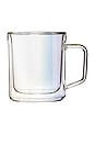 view 2 of 4 Glass Mug 12oz Double Pack in Prism