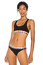 view 1 of 4 Modern Cotton Pride Unlined Bra in Black
