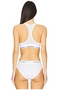 view 3 of 4 SUJETADOR MODERN COTTON in White