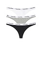 view 1 of 6 Carousel 3 Pack Underwear in White & Black