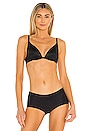 view 1 of 4 Lightly Lined Plunge Bra in Black