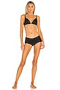 view 4 of 4 Lightly Lined Plunge Bra in Black