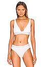 view 1 of 4 Light Lined Triangle Bra in Classic White