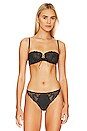 view 1 of 4 Unlined Balconette Bra in Black