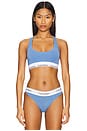 view 1 of 4 Modern Cotton Unlined Bralette in Glacier