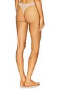 view 3 of 4 Ideal Cotton Thong in Cedar