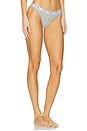 view 2 of 4 Calvin Klein Modern Logo Thong in Grey Heather