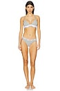 view 4 of 4 Calvin Klein Modern Logo Thong in Grey Heather