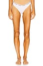 view 1 of 4 Calvin Klein Modern Icon Logo Thong in Classic White